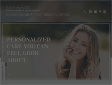 Tablet Screenshot of drscottlogan.com